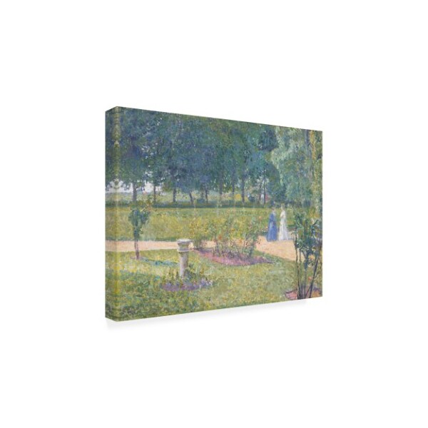 Spencer Frederick Gore 'The Garden, Garth House ' Canvas Art,14x19